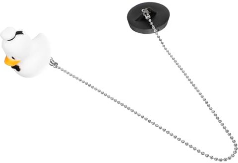 Beatifufu Badewannenstöpsel Gummi Edelstahl Mit Kette Badewannenablaufstopfen Für Badezimmer Effektive Abdichtung Und Einfache Reinigung