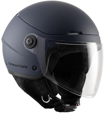 CASCO JET EL'POP TUCANO BLU OPACO TAGLIA M