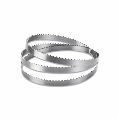 Lama per sega a nastro a dente rettificato, Lame for seghe a nastro da 14TPI X 6 mm, 1/4 di pollice, lama for seghe a nastro da 42 55 56 58 59 62 67 69 70 72 88 pollici, utensile for taglio del legno