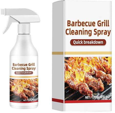 Uqezagpa Pratico detergente per barbecue in schiuma per pulire efficacemente macchie e grassi
