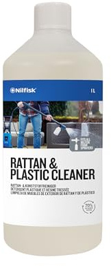 Nilfisk Rattan & Plastic Cleaner - Pressure Washer Detergent for Outdoor Furniture (1 L)