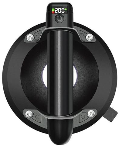Ventosa eléctrica de 8 pulgadas con capacidad de carga de 250 kg, elevador de vacío de alta resistencia for elevación manual de baldosas de granito y vidrio. Elevación estable