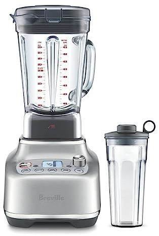 Breville BBL920BSS Super Q Commercial-Grade Home Blender, Brushed Stainless Steel