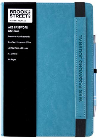 Tolle Reihe. Web-Passwort- und Internetadressbuch, A5 A5 hellblau