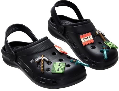 Minecraft Sabot Garçon, Claquette Enfant pour Jardin, Plage, Piscine - Idee Cadeau