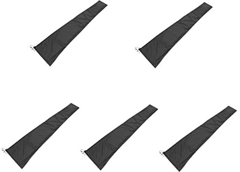 Sosoport 5piezas Funda Para Parasol De Jardín Cubierta De Oxford Protección Solar y Para Exterior