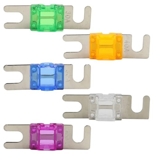 Mini ANL Autosicherungen Mini Auto Stereo Audio AFS Sicherung 30A, 40A, 60A, 80A, 100A Autosicherung Sicherungen 5St(30-100A)