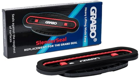 GRABO Slender Seal – Spezielles Dichtungssystem für lange und schmale Gegenstände | Ideal für Oberflächen wie Fliesen, Rohre, Arbeitsplatten | Hochwertiger SBR-Schaumstoff. 100mm X 400mm