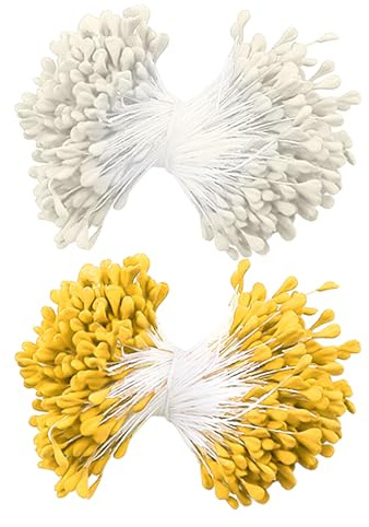 WUFGWBD 700 Simulated Flower Stamens, Diy Flower Materials, Creative Decorations, Can Be Used For Clothing, Jewelry, And Handicrafts