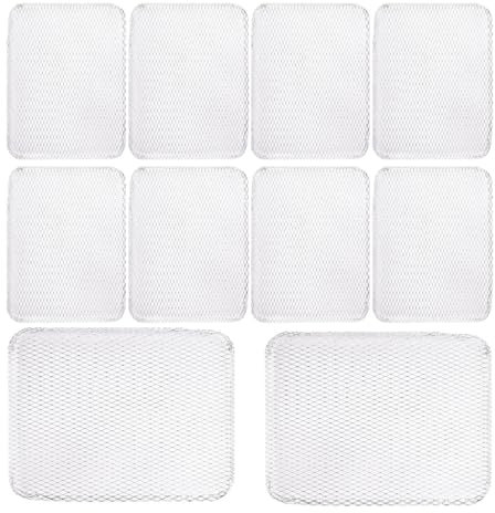 Accesorios para barbacoa con estructura de aluminio, para mejorar la experiencia de cocina, antiadherentes y desechables, 10 unidades