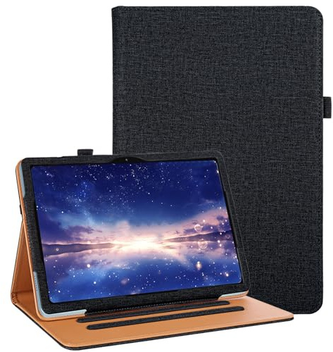 Vakarey Für DOOGEE U11 Tablet Hülle,Multi Angle Support Hülle Für DOOGEE U11 Pro 11 Zoll,Schwarz