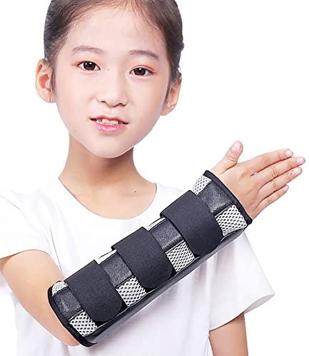 Férula inmovilizadora de codo para niños y adultos, soporte de sujeción de brazo para rehabilitación de lesiones y entrenamiento fijo de articulaciones