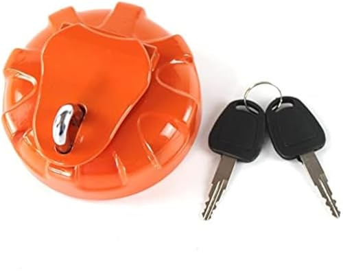 MKVAXR Couvercle de réservoir carburant avec 2 clés, for Daewoo et Doosan DH300, bouchon verrouillable, pièces moteur for excavatrice Bouchon de réservoir de carburant pour excavatrice