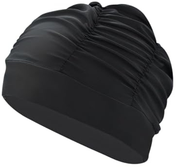 YUVKIN Bonnet de Bain Extensible Unisexe, Style Bandana pour Femmes, Convient aux Hommes et Femmes avec Cheveux Longs ou Courts
