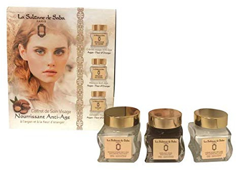 La Sultane de Saba – Estuche para cara argán y flor de naranjo – 3700448605061