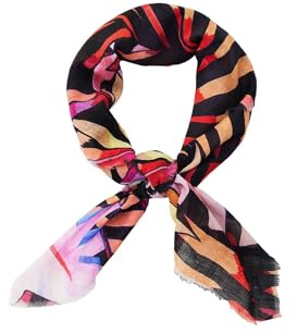 Desigual Fou_BEACHTIME 2000 Black, Nero, Taglia Unica Donna