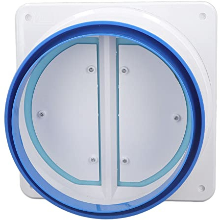 Conduit D'amortisseur Anti-Retour, Hottes De Cuisine Clapet Anti-Retour Automatique Anti-Odeur 1 Voie Clapet Anti-Retour pour Tuyau De 150 à 180 Mm De Diamètre