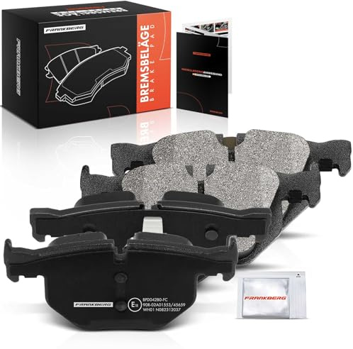 Frankberg Brake Pad Set Includes 4 brake pads Rear 34216868497 | Compatible with: X6 E71 E72, X5 E70