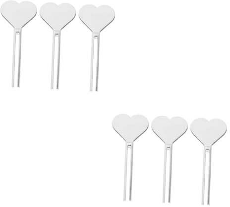 Healvian 6 Stk Zahnpastapresse toothpaste dispenser zahnpastenspender Spender für Zahnpasta aus Metall Squeeze-Werkzeuge kurz Zinklegierung Schlüssel Extruder Metallrohr