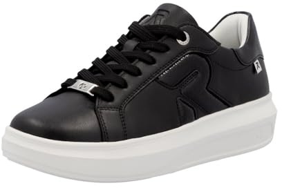 Rieker Dam W1204 sneakers låg, svart, 43 EU, svart, 43 EU