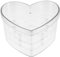 OUNONA Boîte À Fleurs Acrylique Transparente Forme De Cœur pour Arrangements Floraux Mariages Et Spéciaux
