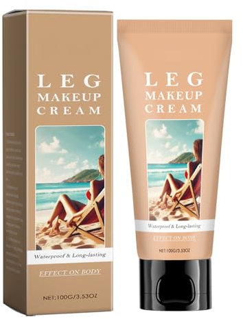 Bein Make Up Wasserfest, Tattoo Abdecken für Krampfadern/Narben, Skin Perfecting Body Foundation ohne Übertragung, Körper Makeup Abdeckcreme Makellos Aussehende, Tattoo Concealer Gleicht den Haut aus