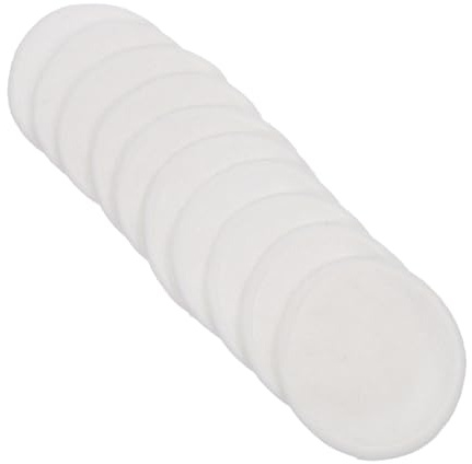 STOBAZA Pads Hautfreundliche Up Wiederverwendbare Entferner Make Baumwolle aus 10 Stück Sanfte Gesichtsreinigung Kompakt und Praktisch für Hauttypen für Gesichtspflege