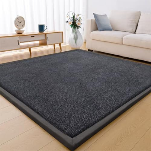 GmyoieqI Alfombra Gateo Bebe Antideslizante Lavable 3 CM de Espesor, Manta Suelo Niños Pelo Corto Alfombra Juegos Bebes Acolchada Alfombras Infantiles Habitacion Salon Tatami Bebe