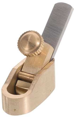 BESPORTBLE Mini Pialla in Metallo per Lavorazione Violino Resistenza All'usura Elevata, Precisione Stabile, Dimensioni 4,50x2,50x1,50 Cm, per Riparazioni e Montaggio Ponticello