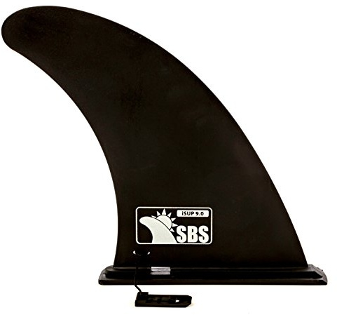 SBS 9 iSUP Fin - Quick Release Slide in Fin for Inflatable Paddleboard (Aqua Marina, Vilano, etc)