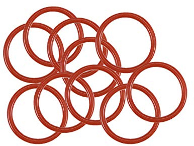 sourcing map 10 Stück O Ringe 15mmx12mmx1,5mm Dichtungsringe Rund Gummi Dichtung O Ring Seals Unterlegscheibe für Wasserhahn Spülventile Waschbecken Duschablauf Hydraulik Rohrschlauch