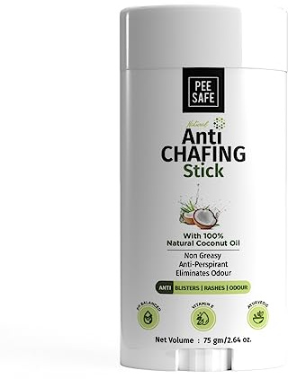 PEESAFE Anti-Scheuer-Stick | ideal für Sportler und Radfahrer | Hautschutzstift gegen Wundreiben | gegen Blasen, Ausschläge und Reizungen | frei von Parabenen und Silikon (75 g)