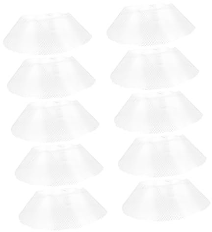 GOOHOCHY Kitchen Range Hood Filter Net 10PCS Bowl-Shaped Oil Filter 21CM Cooker Hood Accessories Quick Replacement Absorbs Fats and Grease