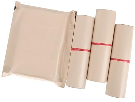 Versandtaschen 50 Teile/paket Beige Wasserdichte Mail Taschen Poly Umschlag Verpackung Kleidung Express Tasche Mailer Post Versand Taschen (Color : 40x55CM 50Pcs)
