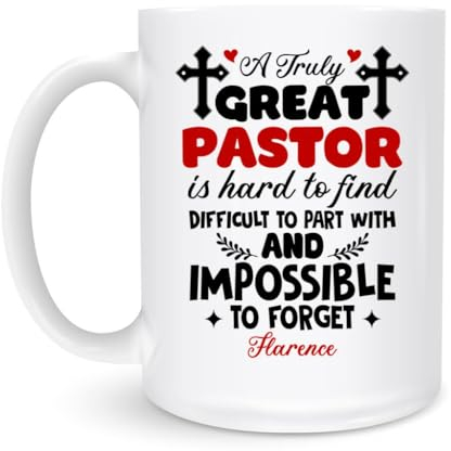 Tazza Colazione A Truly Pastor Is Hard To Find Tazza Da Tè Personalizzata Latte Thè Mug Elegante Tazze Da Caffè Moderne In Ceramica 330Ml