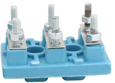 For Y2 morsettiera motore trifase, morsettiera connettore motore, piastra terminale di collegamento motore elettrico quadrata a 6 colonne(Y63-80)
