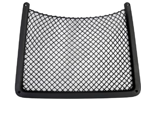 Car Interior For A4 B8 A5 Q3 A3 A6 C7 Q5 B9 Q7 Car Interior Accessories Rear Seat Back String Net Mesh Storage Pocket Auto Organizer Car Interior Trim(1pc Black)