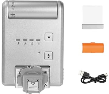Yongnuo YN6 Manueller Mini Standard Blitzschuh Blitz für S, Typc C Ladeschnittstelle auf Kamerablitz Speedlite, mit eingebautem Li-Akku, für A7 A6400 A6500 A6300 A6000 A5100 A5000