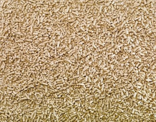 Dihl 2KG Premium Natural Fuel Wood Pellets, 6mm, 100% Softwood, Low Ash, Clean Burning, High Heat Output. For BBQ Oven, Woodfire Grills, Smokers & Pizza Ovens – 2 KG Bag