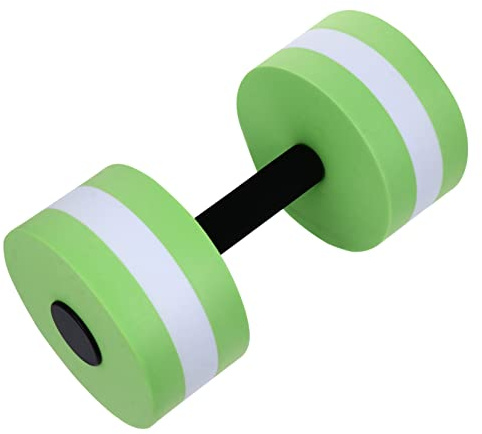 KOMBIUDA Eva Wasserhanteln Schwimmend für Wassergymnastik Pool Training Leichte Schwimmbad Hanteln für Erwachsene und Kinder Wasserresistente Fitnessgewichte für Aquafitness Reha