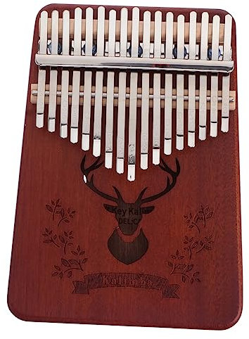 HYTROVE Tasten Kalimba Aus Holz Tragbares Daumenpiano Für Anfänger Hochwertiges Musikinstrument Für Erwachsene Geeignet Für Musikunterricht Zuhause Und Mehr