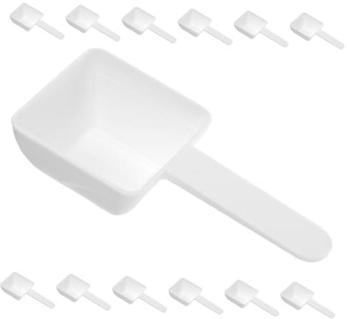 Cucchiaino Pratico per Detersivo Lavatrice, 30 Pezzi 15g Plastico Bianco
