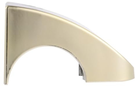 HOMSFOU Portasapone Magnetico Elettroplaccato in Plastica Sospensione Magnetica, Supporto Rapido per Sapone da Bagno, Accessorio Pratico e Resistente Colore Oro