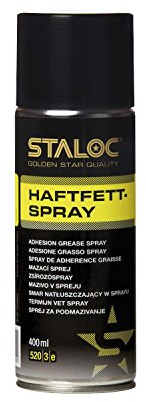STALOC Haft-Fett-Spray | transparentes Sprüh-Fett | rostlösendes Schmierfett | 400 ml