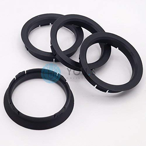 4 x ZENTRIERRINGE DISTANZRING für ALUFELGEN FZ03 63,3-56,1 mm CMS, DBV, Proline Wheels, Schmidt Revolution