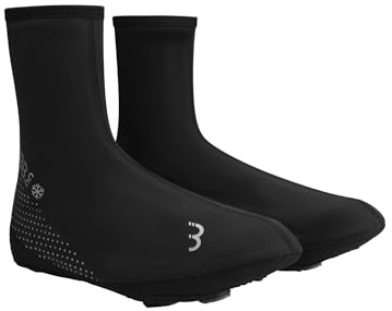 BBB Cycling Fahrrad Überschuhe für Herren und Damen, Warme Schuhüberzieher für Rennrad und MTB Kalteschutz Neopren Gaiter Thermo Windfest Radsport, Freeze BWS-21