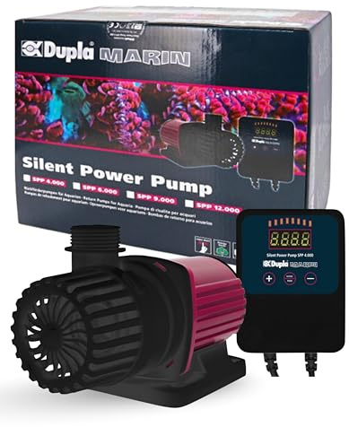 Dupla Marin Silent Power Pump I 4.000 l/h I Leistungsstarke Strömungspumpe für Aquarien I Leise & stromsparend I Optimale Zirkulation für Süß- & Meerwasser I Vielseitiges Aquarium Zubehör