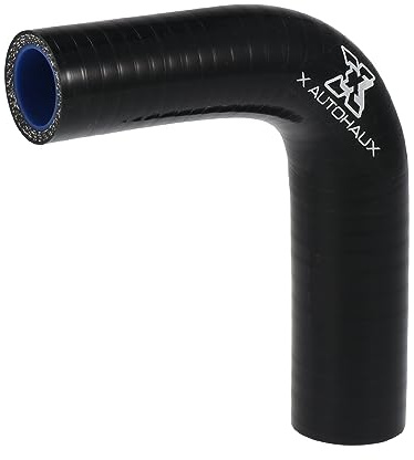 X AUTOHAUX Silikonschlauch 90-Grad Bogen 1pc 19-22mm Für Kühlsystem | Dicke 5mm, Außendurchmesser 29-32mm, Länge 100mm, Arbeitstemperatur -60~300°C, Universal Passend Für Kfz-Kühlsysteme
