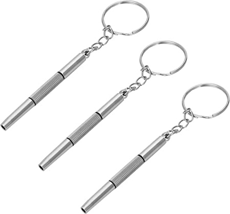 Lodokdre Lot de 3 tournevis pour lunettes et lunettes de soleil