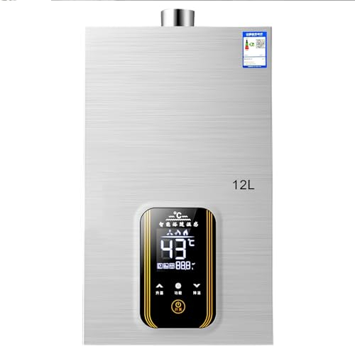 WHYATT Durchlauferhitzer, Gas, natürlicher Durchlauferhitzer mit konstanter Temperatur, geeignet für Balkon und Küche (Größe: A)